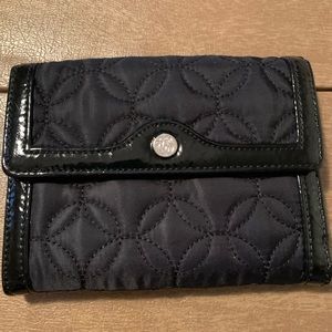 Vera Bradley City Wallet in nylon black